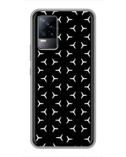Чохол для Vivo V21 з картинкою «Mercedes паттерн зірок» Чохол для Vivo V21 з картинкою «Mercedes паттерн зірок»