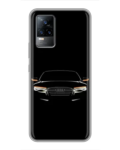 Чохол для Vivo V21 з картинкою «Audi — нічний контур»
