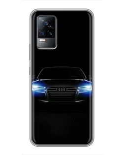Чохол для Vivo V21 з картинкою «Audi в неоні» Чохол для Vivo V21 з картинкою «Audi в неоні»