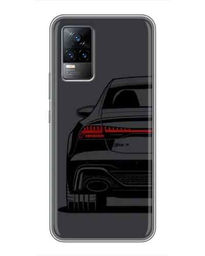 Чохол для Vivo V21 з картинкою «Задня частина Audi — арт»