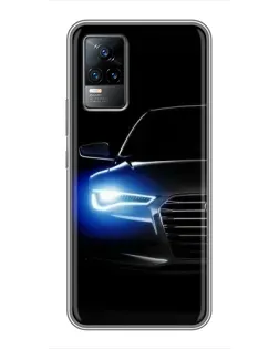 Чохол для Vivo V21 з картинкою «Неоновий погляд Audi» Чохол для Vivo V21 з картинкою «Неоновий погляд Audi»