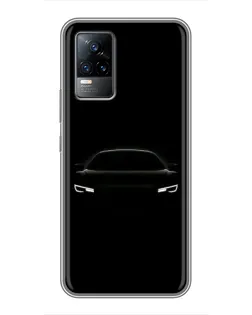Чохол для Vivo V21 з картинкою «Погляд Audi у темряві» Чохол для Vivo V21 з картинкою «Погляд Audi у темряві»