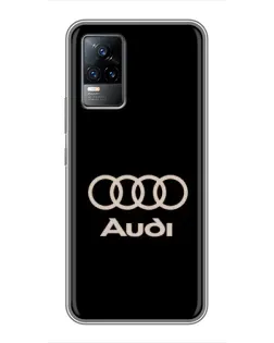 Чохол для Vivo V21 з картинкою «Audi — золотий логотип» Чохол для Vivo V21 з картинкою «Audi — золотий логотип»