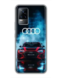 Чохол для Vivo V21 з картинкою «Audi Sport — неон» Чохол для Vivo V21 з картинкою «Audi Sport — неон»