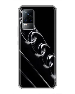 Чохол для Vivo V21 з картинкою «Audi — абстрактні кільця» Чохол для Vivo V21 з картинкою «Audi — абстрактні кільця»