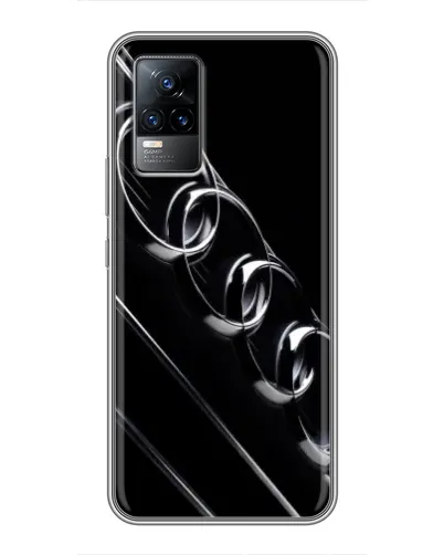 Чохол для Vivo V21 з картинкою «Audi — абстрактні кільця»
