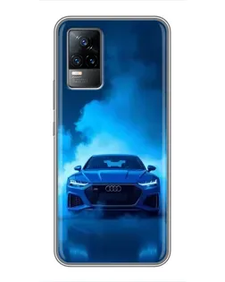 Чохол для Vivo V21 з картинкою «Audi — блакитна енергія» Чохол для Vivo V21 з картинкою «Audi — блакитна енергія»