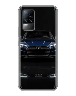 Чохол для Vivo V21 з картинкою «Audi — нічне відображення» Чохол для Vivo V21 з картинкою «Audi — нічне відображення»