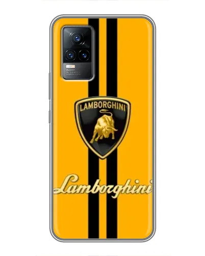 Чехол для Vivo V21 с картинкой «Lamborghini Stripe желтый» Чехол для Vivo V21 с картинкой «Lamborghini Stripe желтый»