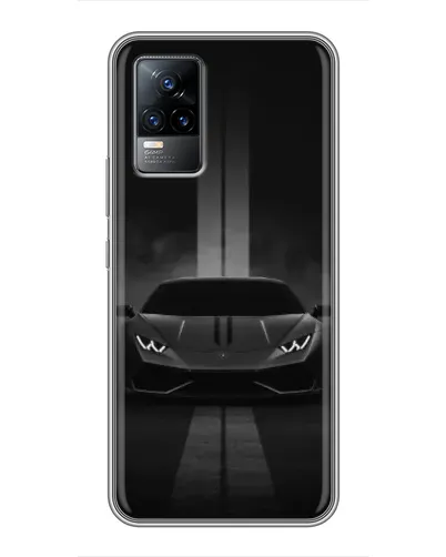 Чехол для Vivo V21 с картинкой «Lamborghini симметрия дорог» Чехол для Vivo V21 с картинкой «Lamborghini симметрия дорог»