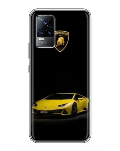 Чехол для Vivo V21 с картинкой «Lamborghini желтый акцент» Чехол для Vivo V21 с картинкой «Lamborghini желтый акцент»