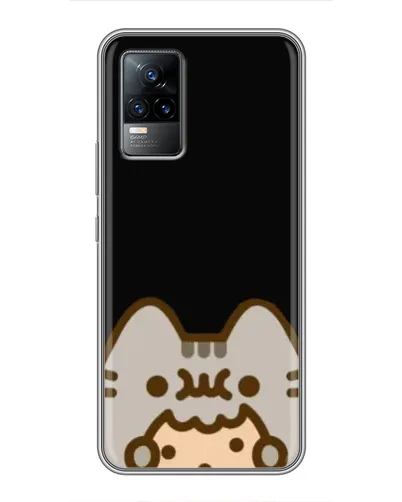 Чохол для Vivo V21 з картинкою «Пушин на чорному» Чохол для Vivo V21 з картинкою «Пушин на чорному»