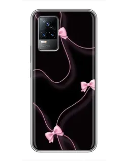 Чохол для Vivo V21 з картинкою «Рожеві стрічки»