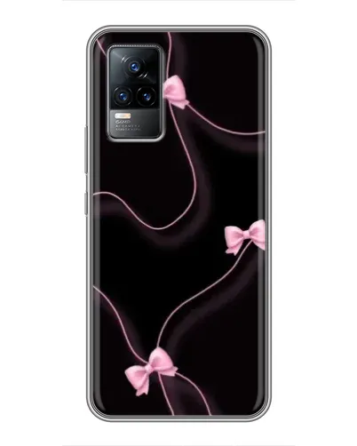 Чохол для Vivo V21 з картинкою «Рожеві стрічки» Чохол для Vivo V21 з картинкою «Рожеві стрічки»