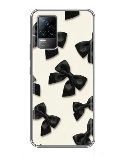 Чохол для Vivo V21 з картинкою «Чорні бантики» Чохол для Vivo V21 з картинкою «Чорні бантики»
