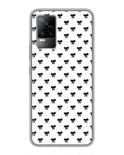 Чохол для Vivo V21 з картинкою «Міні-бантики»