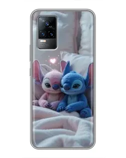 Чохол для Vivo V21 з картинкою «Плюшеві Стіч Ангел» Чохол для Vivo V21 з картинкою «Плюшеві Стіч Ангел»