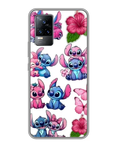 Чохол для Vivo V21 з картинкою «Стікери Stitch та Angel» Чохол для Vivo V21 з картинкою «Стікери Stitch та Angel»