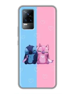 Чохол для Vivo V21 з картинкою «Stitch та Angel Love» Чохол для Vivo V21 з картинкою «Stitch та Angel Love»