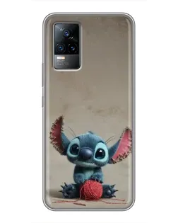 Чохол для Vivo V21 з картинкою «Стіч на чоричневому фоні» Чохол для Vivo V21 з картинкою «Стіч на чоричневому фоні»