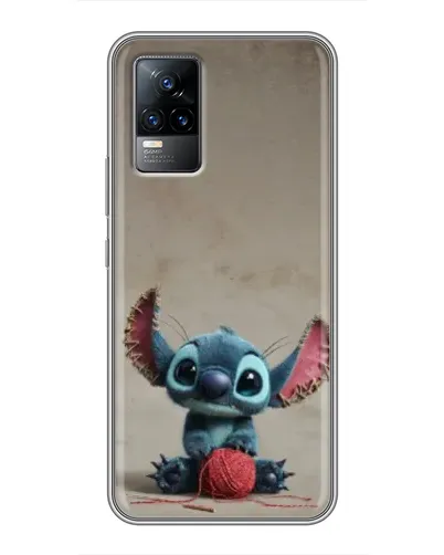 Чохол для Vivo V21 з картинкою «Стіч на чоричневому фоні» Чохол для Vivo V21 з картинкою «Стіч на чоричневому фоні»