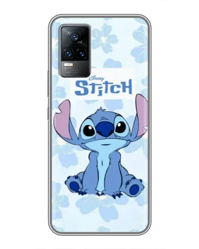 Чохол для Vivo V21 з картинкою «Stitch серед квітів» Чохол для Vivo V21 з картинкою «Stitch серед квітів»