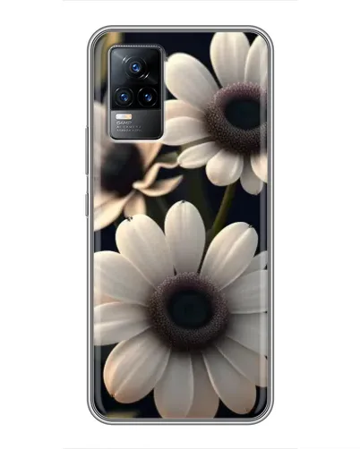Чохол для Vivo V21 з картинкою «Білі маргаритки макро» Чохол для Vivo V21 з картинкою «Білі маргаритки макро»