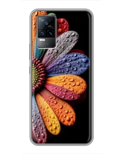 Чохол для Vivo V21 з картинкою «Райдужна квітка» Чохол для Vivo V21 з картинкою «Райдужна квітка»