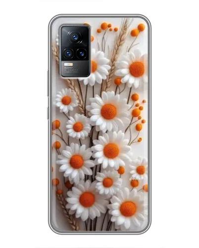 Чохол для Vivo V21 з картинкою «Білі сухоцвіти» Чохол для Vivo V21 з картинкою «Білі сухоцвіти»