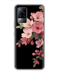 Чохол для Vivo V21 з картинкою «Рожева гілка сакури» Чохол для Vivo V21 з картинкою «Рожева гілка сакури»