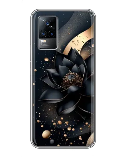 Чохол для Vivo V21 з картинкою «Чорний лотос» Чохол для Vivo V21 з картинкою «Чорний лотос»