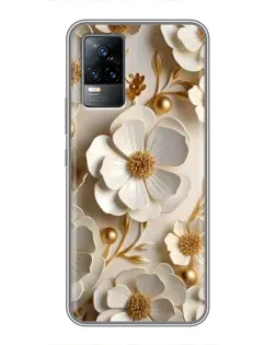 Чохол для Vivo V21 з картинкою «Білі паперові квіти» Чохол для Vivo V21 з картинкою «Білі паперові квіти»
