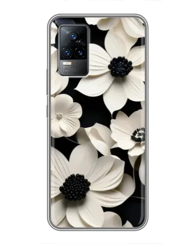 Чохол для Vivo V21 з картинкою «Об'ємні білі квіти» Чохол для Vivo V21 з картинкою «Об'ємні білі квіти»