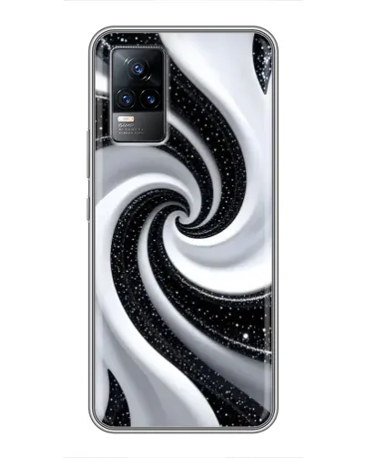 Чохол для Vivo V21 з картинкою «Чорно-біла спіраль» Чохол для Vivo V21 з картинкою «Чорно-біла спіраль»