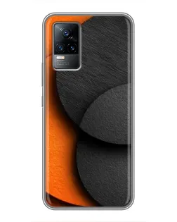 Чохол для Vivo V21 з картинкою «Геометрія помаранчевих кіл» Чохол для Vivo V21 з картинкою «Геометрія помаранчевих кіл»