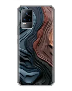 Чохол для Vivo V21 з картинкою «Кольорові хвилі каньйону» Чохол для Vivo V21 з картинкою «Кольорові хвилі каньйону»