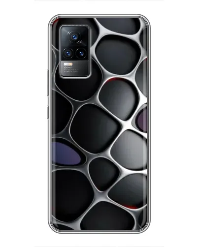 Чохол для Vivo V21 з картинкою «Об'ємна темна решітка» Чохол для Vivo V21 з картинкою «Об'ємна темна решітка»