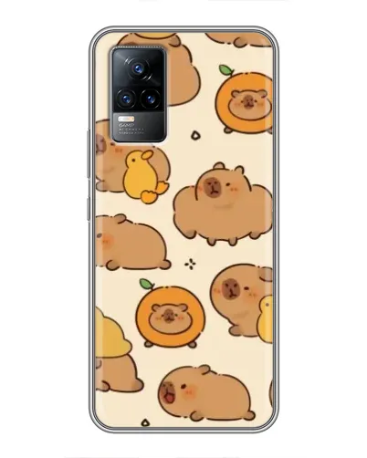 Чохол для Vivo V21 з картинкою «Капібари з апельсинами» Чохол для Vivo V21 з картинкою «Капібари з апельсинами»