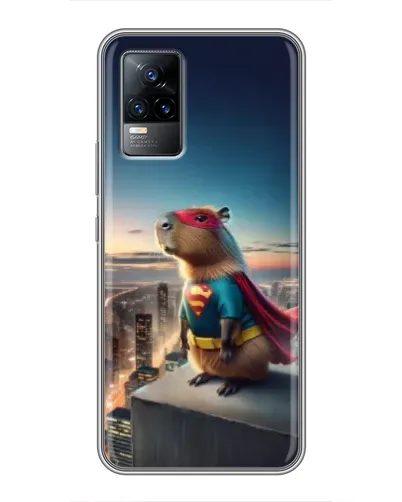 Чохол для Vivo V21 з картинкою «Капі-мен супергерой» Чохол для Vivo V21 з картинкою «Капі-мен супергерой»
