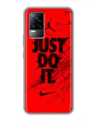 Чехол для Vivo V21E с картинкой «Nike Just Do It» Чехол для Vivo V21E с картинкой «Nike Just Do It»