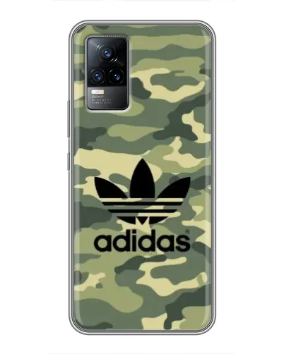 Чехол для Vivo V21E с картинкой «Милитари стиль Adidas» Чехол для Vivo V21E с картинкой «Милитари стиль Adidas»
