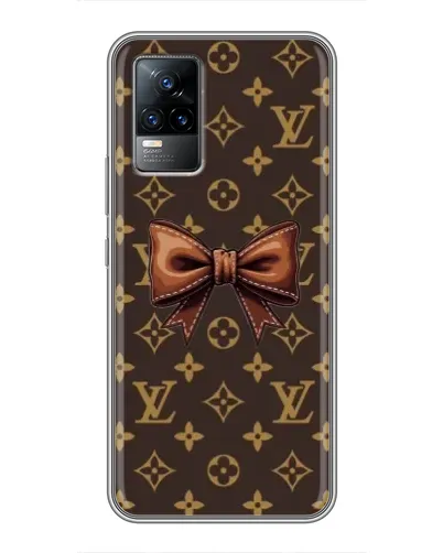 Чехол для Vivo V21E с картинкой «LV с бантом» Чехол для Vivo V21E с картинкой «LV с бантом»
