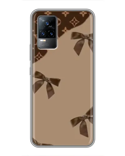 Чехол для Vivo V21E с картинкой «LV — кофейный атлас» Чехол для Vivo V21E с картинкой «LV — кофейный атлас»