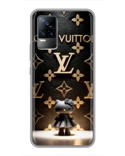 Чехол для Vivo V21E с картинкой «Монограмма с фигурой» Чехол для Vivo V21E с картинкой «Монограмма с фигурой»