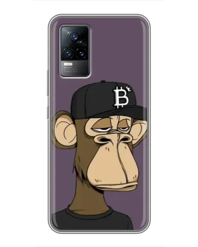 Чехол для Vivo V21E с картинкой «Bored Ape в кепке» Чехол для Vivo V21E с картинкой «Bored Ape в кепке»