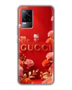 Чохол для Vivo V21E з картинкою «Gucci — золотий сад»