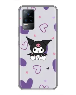 Чохол для Vivo V21E з картинкою «Kuromi та лавандові серця» Чохол для Vivo V21E з картинкою «Kuromi та лавандові серця»