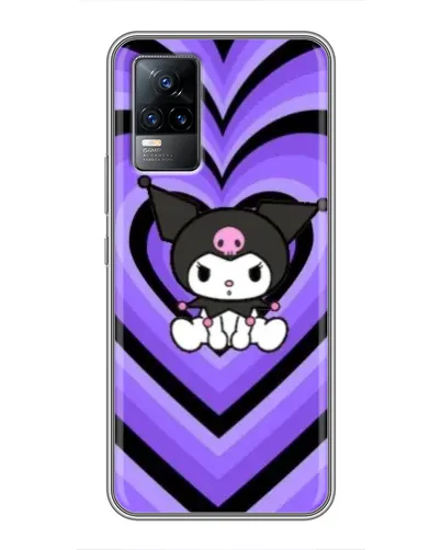 Чохол для Vivo V21E з картинкою «Kuromi та фіолетові серця» Чохол для Vivo V21E з картинкою «Kuromi та фіолетові серця»