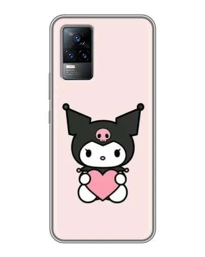 Чохол для Vivo V21E з картинкою «Kuromi та серце» Чохол для Vivo V21E з картинкою «Kuromi та серце»