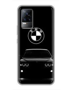 Чохол для Vivo V21E з картинкою «BMW — погляд з темряви»